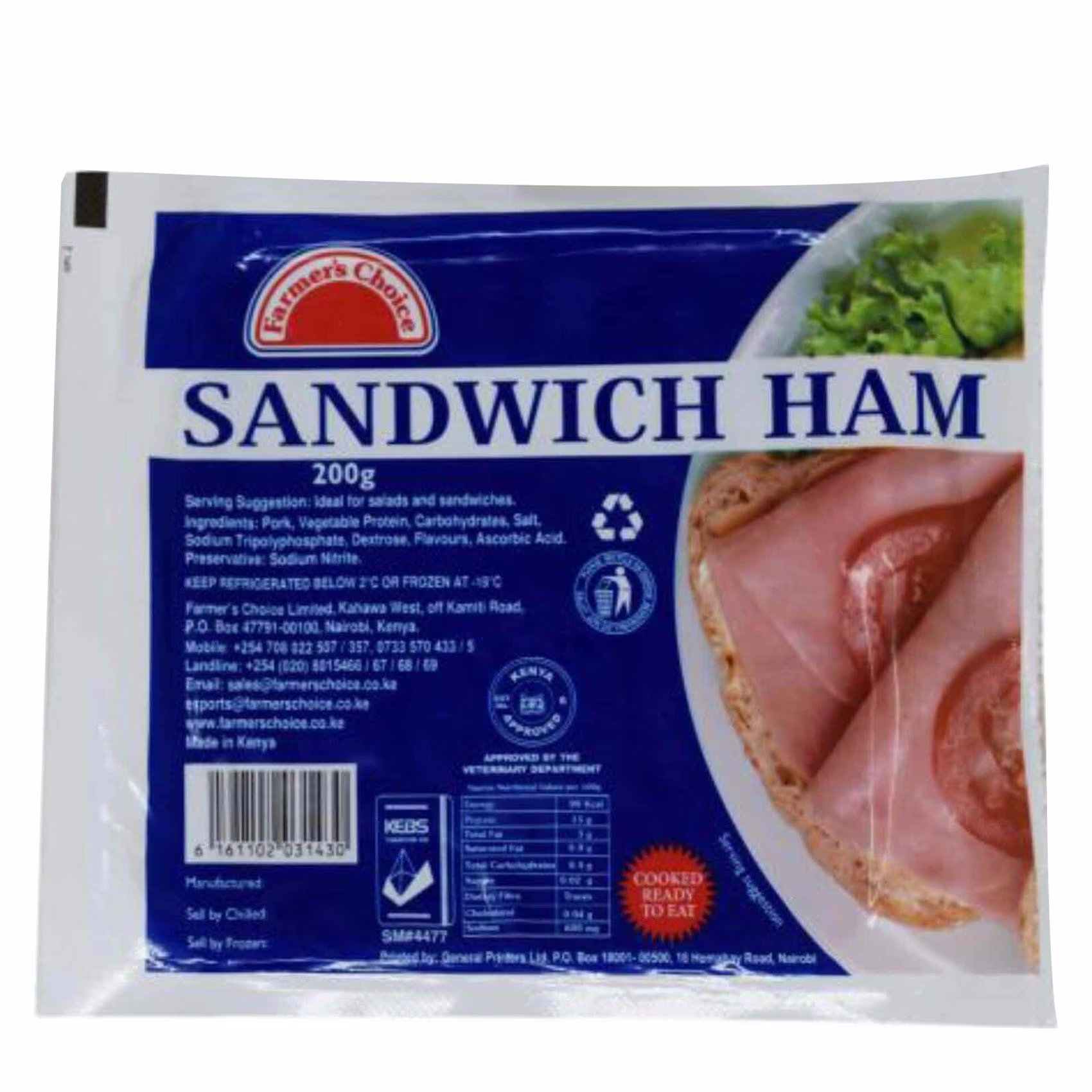 FC Sandwich Ham 200g